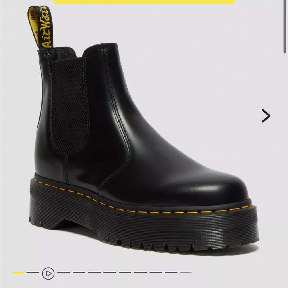 Dr Martens Platform Chelsea Boots